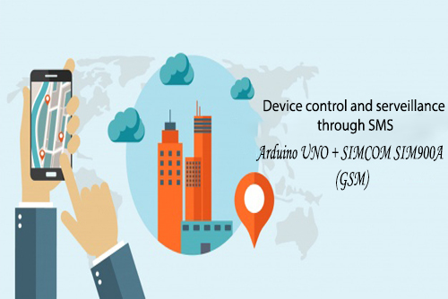 Control and monitor device via SMS using Arduino UNO + SIMCOM SIM900A (GSM)