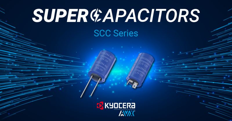 SCC Series – SuperCapacitors