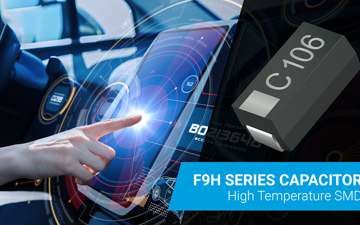 F9H Series Tantalum Capacitors for Automotive & Industrial Applications