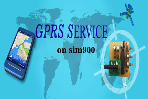 The application uses GPRS service on SIM900
