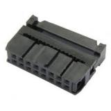 2.54mm 16-PIN IDC Socket Connector