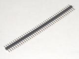 2.0mm, 40x1 Male Pin Header, Single row, Straight