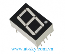 7 SEG RED 1INCH ANODE
