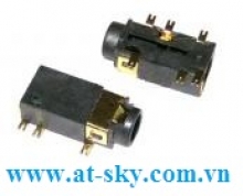 SMD 3.5mm Stereo Phone Jack 4-pole