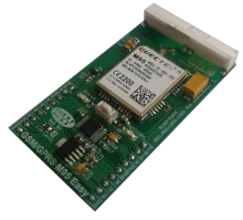 M95 Easy Board with Built-in PCB Antenna, audio output