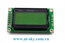 LCD 08x02 Green/black