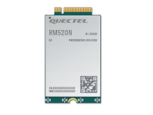 5G NR Sub-6GHz module; M.2 form factor; 30mm × 52mm × 2.3mm; SA data rates: 2.4Gbps (DL) / 900Mbps (UL); NSA data rates: 3.4Gbps (DL) / 550Mbps (UL); Extended temperature range of -40°C to +85°C